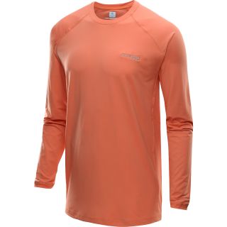 COLUMBIA Mens PFG Freezer Zero Long Sleeve Shirt   Size: Medium, Peach