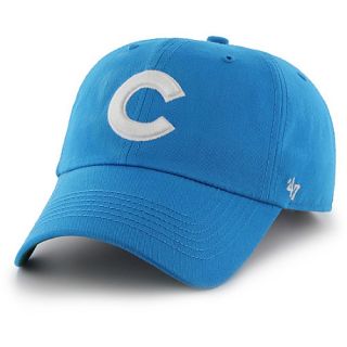 47 BRAND Mens Chicago Cubs Bergen Leather Strap Adjustable Cap   Size