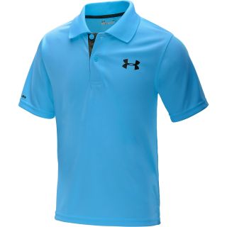 UNDER ARMOUR Little Boys Matchplay Short Sleeve Polo   Size: 6, Pirate Blue