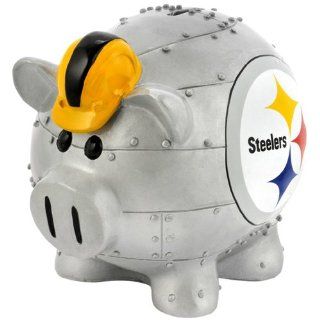 BSS   Pittsburgh Steelers NFL Team Thematic Piggy Bank (Large) 