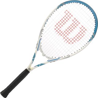 WILSON Adult Essence Tennis Racquet   Size: 2, Blue/white
