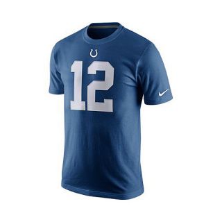 NIKE Mens Indianapolis Colts Andrew Luck Player Pride Name And Number T Shirt  