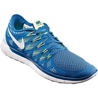 NIKE Mens Free Run+ 5.0 Running Shoes   Size: 10, Military Blue/white