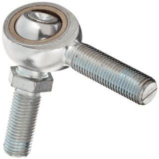 Sealmaster TML 3Y Rod End Bearing With Y Stud, Three Piece, Commercial, Non Relubricatable, Left Hand Male to Right Hand Male Shank, #10 32 Shank Thread Size, 25 degrees Misalignment Angle, 0.719" Thread Length: Industrial & Scientific