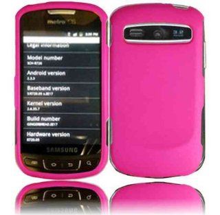 Hot Pink Hard Case Cover for Samsung Galaxy Proclaim S720C Cell Phones & Accessories