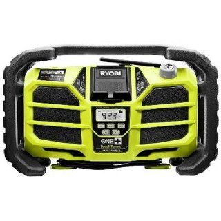 Factory Reconditioned Ryobi ZRP745 ONE Plus 18V ToughTunes Radio / Charger : Boomboxes : MP3 Players & Accessories
