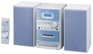 JVC FS G2 Micro Audio System with CD Player, AM/FM Tuner, and Cassette Deck (Discontinued by Manufacturer): Electronics