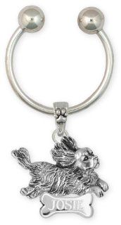 Cavalier King Charles Spaniel Personalized Key Ring Jewelry: Julian Esquivel and Ted Fees: Jewelry