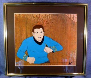 Star Trek: The Animated Series Original 'Blooper' Cel   Pencil Drawings