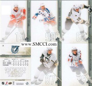 2010 / 2011 Upper Deck SP Authentic Hockey Series 150 Card Complete Mint Basic Set with Wayne Gretzky, Steve Yzerman, Mark Messier, Mario Lemeiux, Sidney Crosby, Steven Stamkos, Alexander Ovechkin and Many Others!: Everything Else