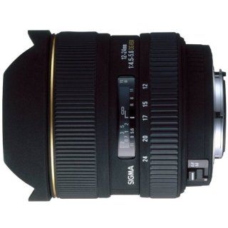Sigma 12 24mm f/4.5 5.6 EX DG IF HSM Aspherical Ultra Wide Angle Zoom Lens for Canon SLR Cameras : Camera Lenses : Camera & Photo