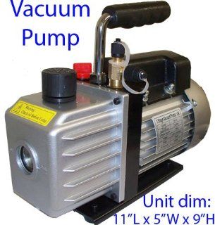 Electric Rotary Vane Vacuum Pump Single Stage 2.5CFM   Sump Pump Accessories  