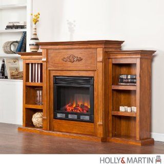 Fredricksburg Electric Fireplace with Bookcases  