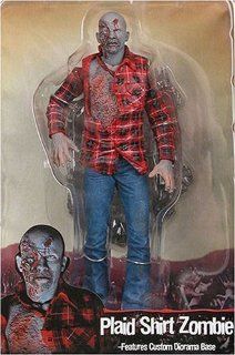 NECA Cult Classics Series 4 Action Figure Plaid Zombie From "Dawn of the Dead": Toys & Games