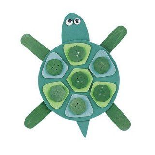 Mosaic Turtle Magnet Craft Kit   Crafts for Kids & Magnet Crafts   Childrens Paper Craft Kits