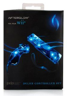 PDP PL7605 Nintendo Wii(R) Afterglow(R) Combo Pack (Remote & Nunhuck): Video Games