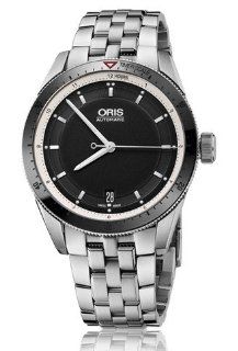 Oris Artix GT Date Black Dial Stainless Steel Mens Watch 01 733 7671 4154 07 8 18 85: Oris: Watches
