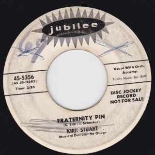 Fraternity Pin/If Love's Not Ours (VG  DJ 45 rpm): Music