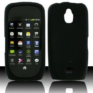 Black Soft Silicone Skin Case Cover for Samsung Exhibit 4G T759: Cell Phones & Accessories