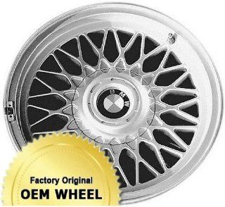 BMW 740,750,7 SERIES 16X8 WEBBED DESIGN Factory Oem Wheel Rim  SILVER   Remanufactured: Automotive