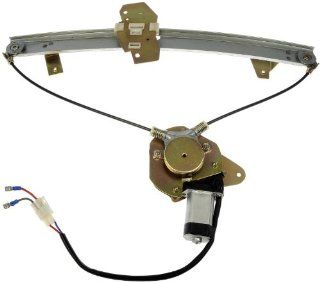 Dorman 741 342 Eagle/Mitsubishi/Plymouth Front Driver Side Window Regulator with Motor: Automotive