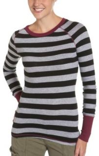 Roxy Juniors Delilah Long Sleeve Loose Sweater Jersey, Black, Small at  Womens Clothing store