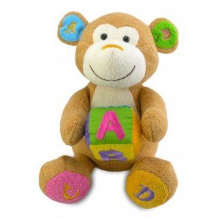 Cuddle Barn AlphaBet Charlie   Animated Musical Plush Toy Sings "ABC song": Toys & Games