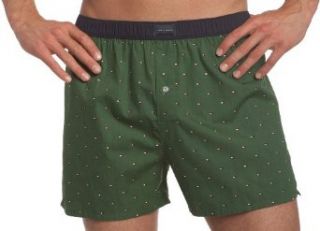 Tommy Hilfiger Men's Micro Print Flag Boxer, Tempest Green, Large at  Mens Clothing store