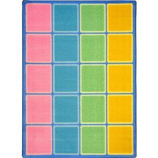 Joy Carpets 1709g 02 Pastel Kid Essentials   Early Childhood Rug   Childrens Rugs