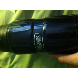 Thermos Stainless King 24 Ounce Drink Bottle, Midnight Blue: Kitchen & Dining