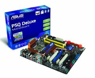 ASUS P5Q Deluxe LGA775 Intel P45 DDR2 1200 ATX Motherboard: Electronics