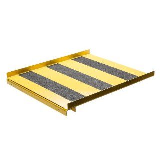 New Pig CAB776 Heavy Duty 12 Gauge Steel Ramp, 500 lbs Load Capacity, 24" Length x 28" Width, For Vertical Drum Flammable Safety Cabinet