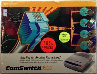 Command Communications 3 Port Phone/Fax Modem Line Sharing Device 3500 Comswitch: Electronics