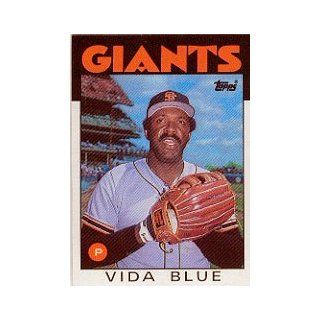1986 Topps #770 Vida Blue: Sports Collectibles