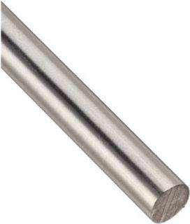 304 Stainless Steel Round Rod, Unpolished (Mill) Finish, Annealed, Standard Tolerance, Inch, AMS 5639/ASTM A276/AMS QQ S 763/ASTM A276: Stainless Steel Metal Raw Materials: Industrial & Scientific