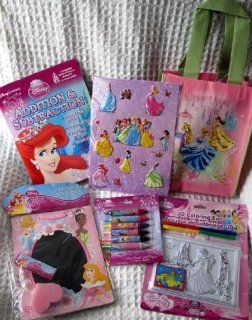 Disney Princess 6 pc. Activity Set w/bag Easter Basket Stuffer!: Toys & Games