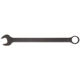 Martin BLK1160MM Forged Alloy Steel 60mm Opening Offset 15 Degree Angle Long Pattern Combination Wrench, 12 Points, 787.4mm Overall Length, Industrial Black Finish: Industrial & Scientific
