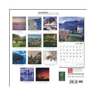 Norway 2012 Square 12x12 Wall Calendar: BrownTrout Publishers Inc: 9781421687094: Books
