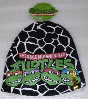 Teenage Mutant Ninja Turtles TMNT Group Reversible Knit Beanie Hat Skull Cap : Other Products : Everything Else