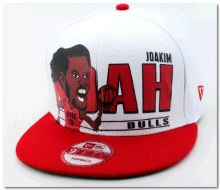 Chicago Bulls New Era 9fifty (White with Red) : Sports Fan Baseball Caps : Sports & Outdoors