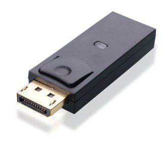 Cable Matters Gold Plated DisplayPort to HDMI Male to Female Adapter with Built in Light Indicator: Computers & Accessories