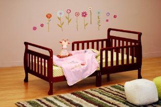 Athena Anna Sleigh Toddler Bed, Cherry [Baby Product] # 7008C : Baby