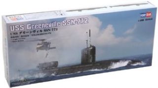 Hobby Boss USS Greeneville SSN 772 Boat Model Building Kit: Toys & Games
