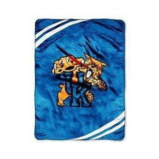 Kentucky Wildcats Royal Plush Raschel 801 Force NCAA 60" x 80" Blanket : Sports Fan Throw Blankets : Sports & Outdoors