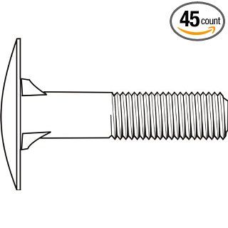 5/8 11x14W/6"THD Timber Bolt UNC Steel / Hot Dip Galvanized, Pack of 45 Ships FREE in USA: Carriage Bolts: Industrial & Scientific