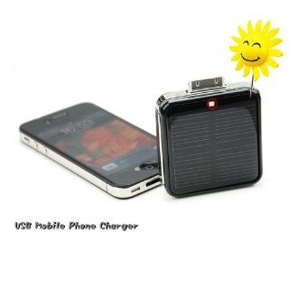 Portable Mobile Phone Charger Solar Charger, 2200mah for Iphone 4/4s +Free 2 in 1 Charger Cable: Cell Phones & Accessories