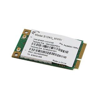 for HP Intel WiFi Link 5100 Mini PCI E Wifi MIMO Card 300Mbps 802.11a/b/g/n 512AN_MMW 2.4/5.0 GHz: Computers & Accessories