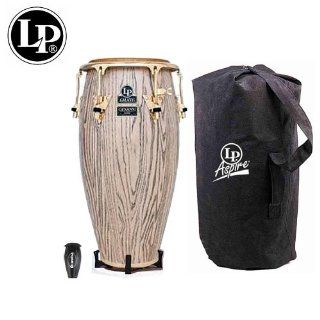 Latin Percussion LP Galaxy Giovanni Series 11" Wood Quinto, Gold Hardware (LP805Z AW)   Set Includes: Accessory Pouch, Tuning Wrench, LP Lug Lube, LP201BK P LP Rumba Shaker & LP637 Conga Feet: Musical Instruments