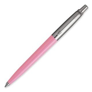 Parker Jotter Ballpoint Pen   Ink Color: Black   Barrel Color: Pink   1 Each: Everything Else