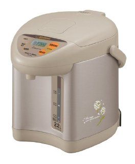 Zojirushi CD JUC22CT Micom 2.2 Liter Water Boiler and Warmer, Champagne Gold: Beverage Warmers: Kitchen & Dining